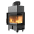 Kominek KRATKI FLOKI S prawy 8 kW Ø160 – Biały TERMOTEC
