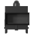 Kominek KRATKI FLOKI L prawy 12 kW Ø200 – Czarny TERMOTEC – widok produktu 2